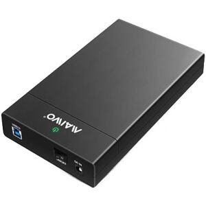 DELTACOIMP External HDD enclosure, USB 3.0, 3,5