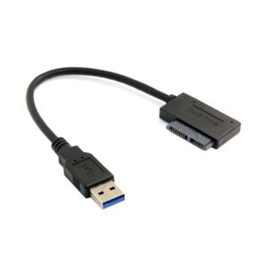Generic Universel USB 3.0 til 7+6 13pin Slimline Sata adapter kabel