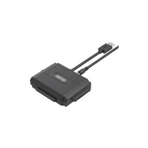Unitek Y-3324 - Lagringskontrol - 2.5, 3.5 - ATA / SATA 3Gb/s - USB 3.0 - sort