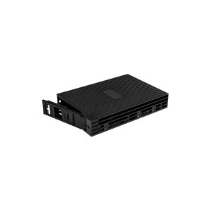 StarTech.com 2.5in SATA/SAS SSD/HDD to 3.5in SATA Hard Drive Converter - Storage bay adapter - 3.5 to 2.5 - black - 25SATSAS35 - Ramme - 3,5 til 2,5 - sort - for P/N: S352BU33HR, SATDOCK5U3ER, SATDUP11IMG, SATERASER4, SATSASDUPE11, SU2DUPERA11