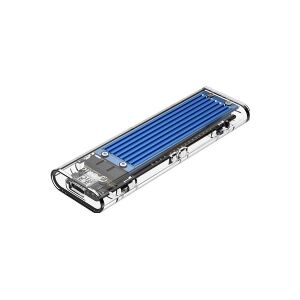 Orico M.2 SDD Enclosure, NVME, USB-C 3.1 Gen.2, 10Gbps (blue)