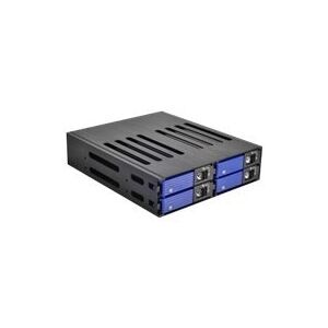FANTEC MR-SA1041 - Harddisk-array - 4 bays (SATA-600 / SAS) - HDD 0 - SATA 3Gb/s, SAS (ekstern)