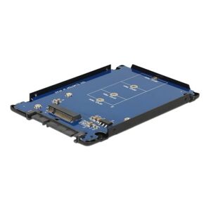 Delock - 2.5″ Adapter Sata 22 Pin Til M.2 Med Kabinet