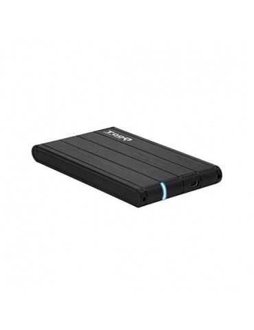 Caja Externa 2.5  Usb3.1 Sata Tooq Aluminio Negro Tqe-2530B