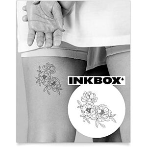 inkbox Temporary Tattoos, Semi-Permanent Tattoo, One Premium Easy Long Lasting, Waterproof Temp Tattoo with For Now Ink Lasts 1-2 Weeks, Zella, 4 x 4 in - Publicité