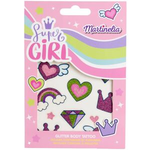 Martinelia Super Girl Glitter Body Tatto tattoo for children 1 pc