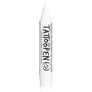 Nailmatic Tattoo Pen tattoo pen for face and body White 1 pc