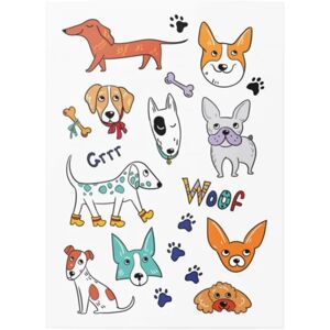 TATTonMe Temporary Tattoos Dogs tattoo for children waterproof 1 pc