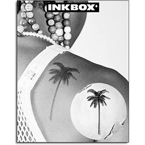 Inkbox Temporary Tattoos, Semi-Permanent Tattoo, One Premium Easy Long Lasting, Waterproof Temp Tattoo with For Now Ink - Lasts 1-2 Weeks, Palm Tree Tattoo, 6 x 3 in, Palmera