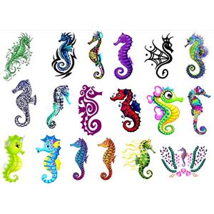 Kaz Creations Seahorse Collection (Seahorse Temporary Tattoos)