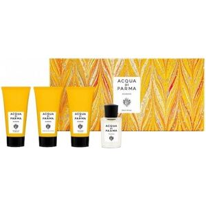 Acqua di Parma Unisexdüfte Colonia Geschenkset Colonia Eau De Cologne Spray 20 ml + Barbiere Refreshing Face Wash 40 ml + Barbiere Soft Shaving Cream 40 ml + Multi Action Face Cream 40 ml