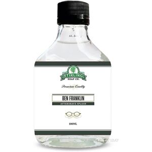 Stirling Soap Company Stirling Soap Co. Aftershave Splash, Ben Franklin, 100 ml.