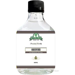 Stirling Soap Company Stirling Soap Co. Aftershave Splash, Haverford, 100 ml.