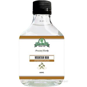 Stirling Soap Company Stirling Soap Co. Aftershave Splash, Mountain Man, 100 ml.