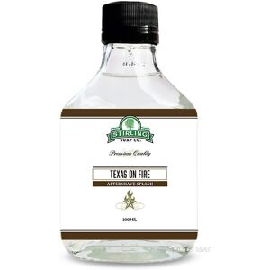 Stirling Soap Company Stirling Soap Co. Aftershave Splash, Texas On Fire, 100 ml.