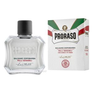 Proraso Aftershave Balm - Sensitive, Grøn Te & Havre, 100 ml.