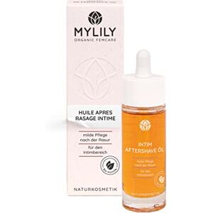 MYLILY ® Huile apres rasage intime   Huile hydratante corps   Huile epilation & rasage   Poils incarnés maillot  Huile post epilation   Huile intime - Publicité