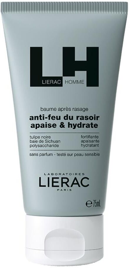 Lierac Homme Trattamenti di Giovinezza Uomo Balsamo Dopobarba Idratante 75 ml