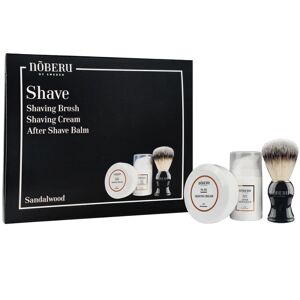 NÃµberu Noberu Shave: Shaving Brush, Cream & After Shave Balm (50 + 75 ml)