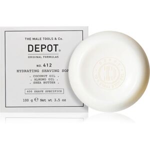 Depot No. 412 Hydrating Shaving Soap moisturising soap for shaving 100 g