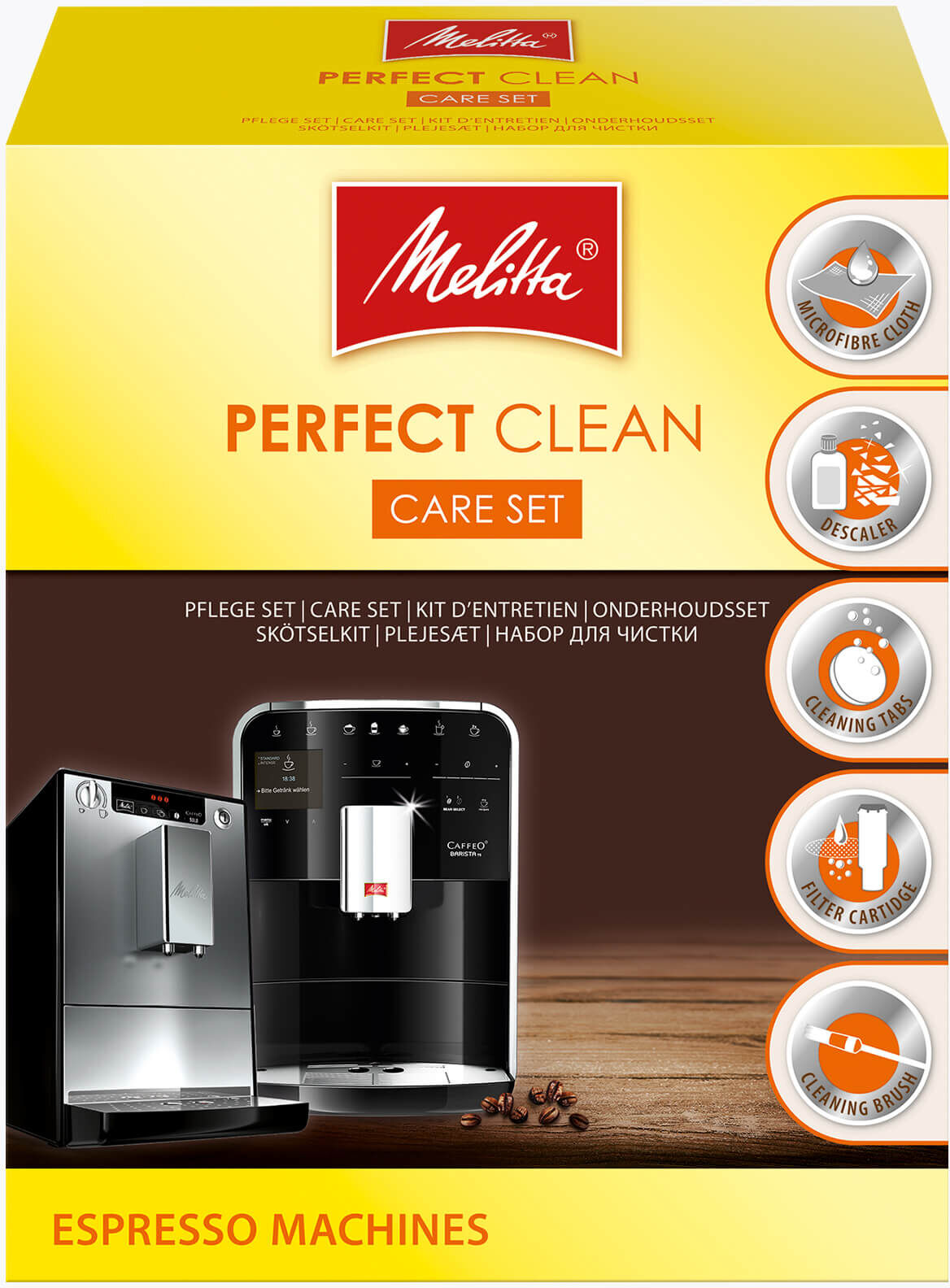 cleanyourmachine Melitta Melitta® Perfect Clean Espresso Machines Pflege Set