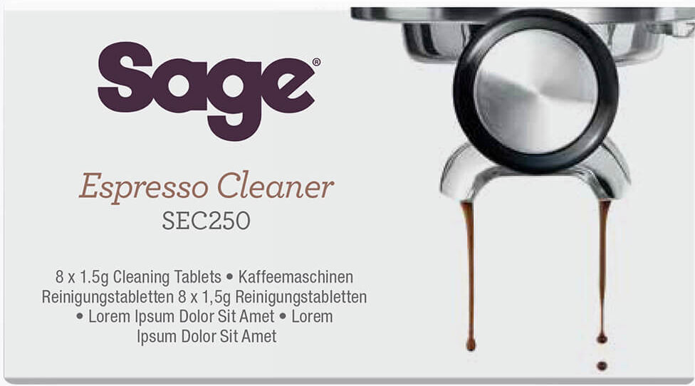 Sage Reinigungstabletten für Espressomaschinen