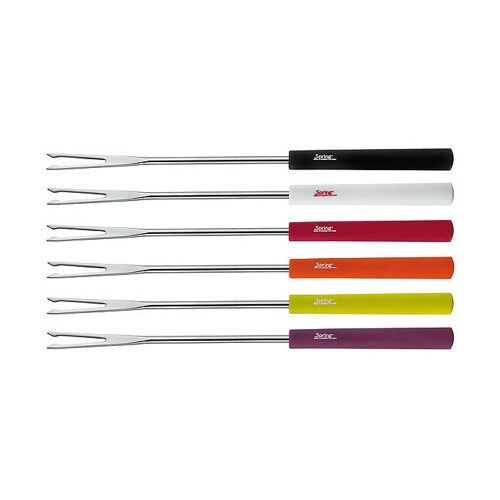 Spring Fleischfondue-Gabel Basic bunt          6er-Set