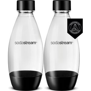 Sodastream DWS Fuse dricksflaska, svart, 2 st