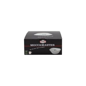 Moccamaster 85025, Kaffefilter, Moccamaster, Hvid, Papir, 100 stk, 110 mm