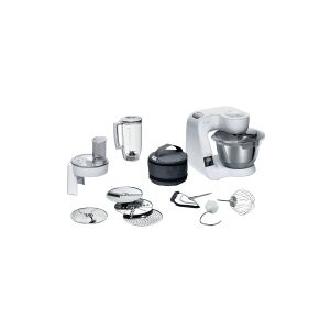 Bosch MUM5 MUM5X220 - Køkkenmaskine - 1000 W - hvid/sølv