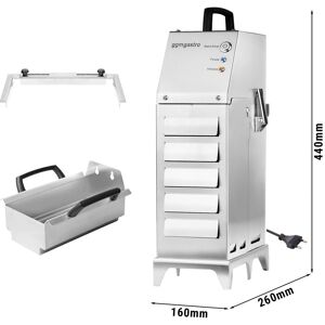 GGM Gastro - Filtre a huile de friture portable - 50 litres/minute - pour friteuses de 20 litres max. Acier inoxydable