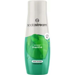 Concentré SODASTREAM MENTHE SANS SUCRES - Publicité