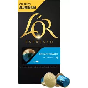 Capsules L'OR Espresso Café Decaféinato - Publicité