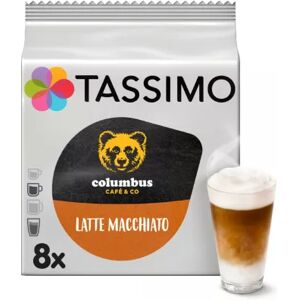 Dosette TASSIMO Columbus Latte Macchiato - Publicité