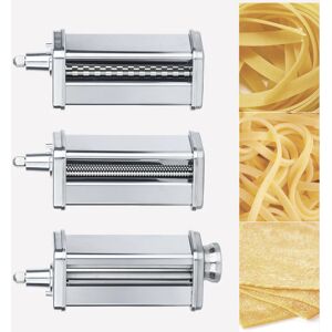 ⓜ️🔵🔵🔵👌 h.koenig km3 - set di 3 accessori pasta (sfoglia, spaghetti, tagliatelle) per