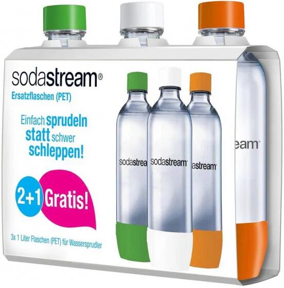 sodastream 1041343490 bottiglia di carbonatazione accessorio e ricarica per gasatore