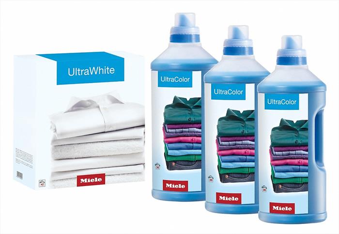 Miele Set 1-ultracolor 3-ultrawhite Detergente Lavatrici