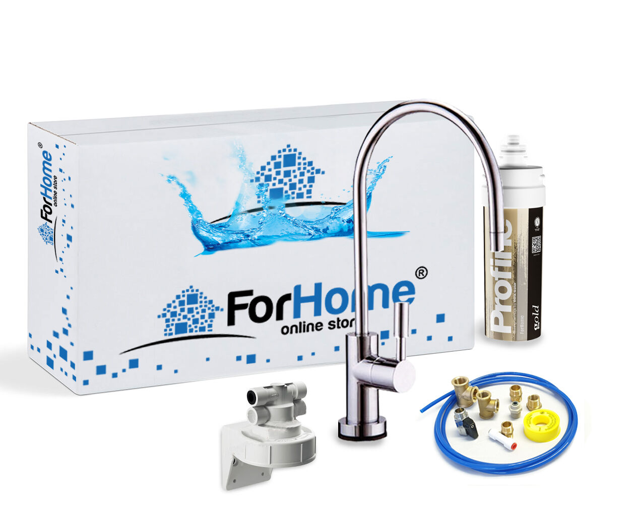 Depuratore Acqua Kit Rubinetto Custom G Forhome Purificatore Ultrafiltrazione 0,