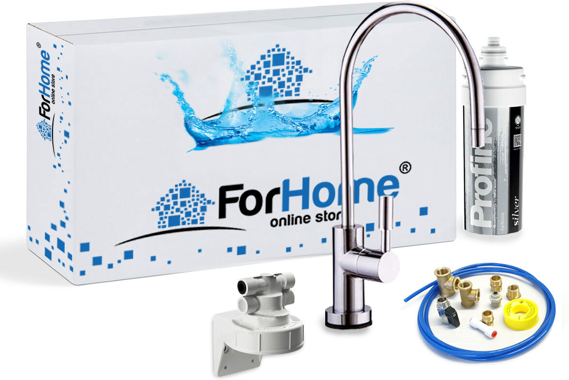 Depuratore Acqua Kit Rubinetto Custom S Forhome Purificatore Microfiltrazione 0,