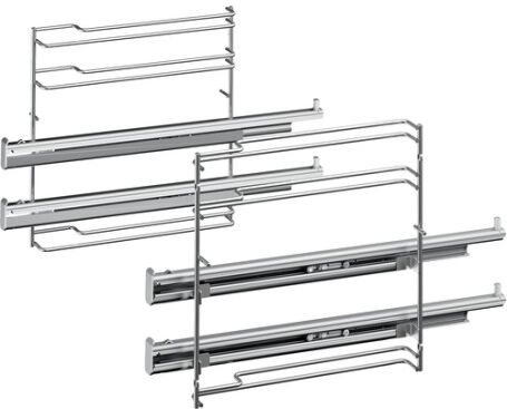 Siemens HZ638270 accessorio e componente per forno Argento Guida per forno (HZ638270)