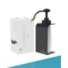 SodaNature ® Premium siroopdispenser voor SodaStream siroopflessen, hoogwaardige roestvrijstalen houder in antraciet incl. luxe sirooppomp, praktische accessoires voor SodaStream