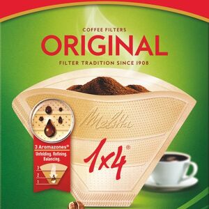 Melitta Kaffefilter 1X4 Oblekta 80-pack