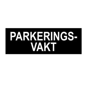 Robust Funktionsbeteckning till Reflexväst (Funktion: Parkeringsvakt, Storlek: Small)