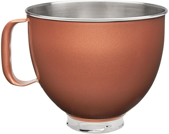 KitchenAid Stainless Steel Copper Pearl 4.8L Mixer Bowl