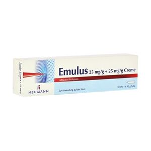 Heumann Emulus 25mg/g + 25mg/g Creme 30 Gramm