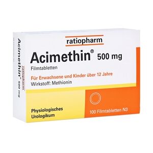 Ratiopharm ACIMETHIN Filmtabletten 100 Stück