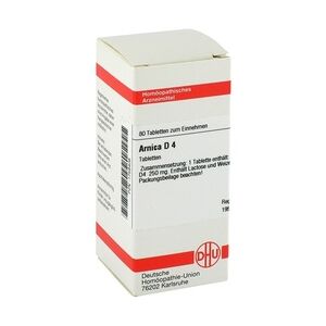 DHU-ARZNEIMITTEL ARNICA D 4 Tabletten 80 Stück