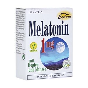 Espara MELATONIN 1 mg Kapseln 60 Stück