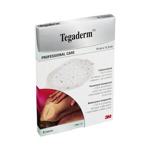 TEGADERM 3M Film 10x11,5 cm oval 1630NP 5 Stück