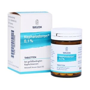 Weleda KEPHALODORON 0,1% Tabletten 100 Stück